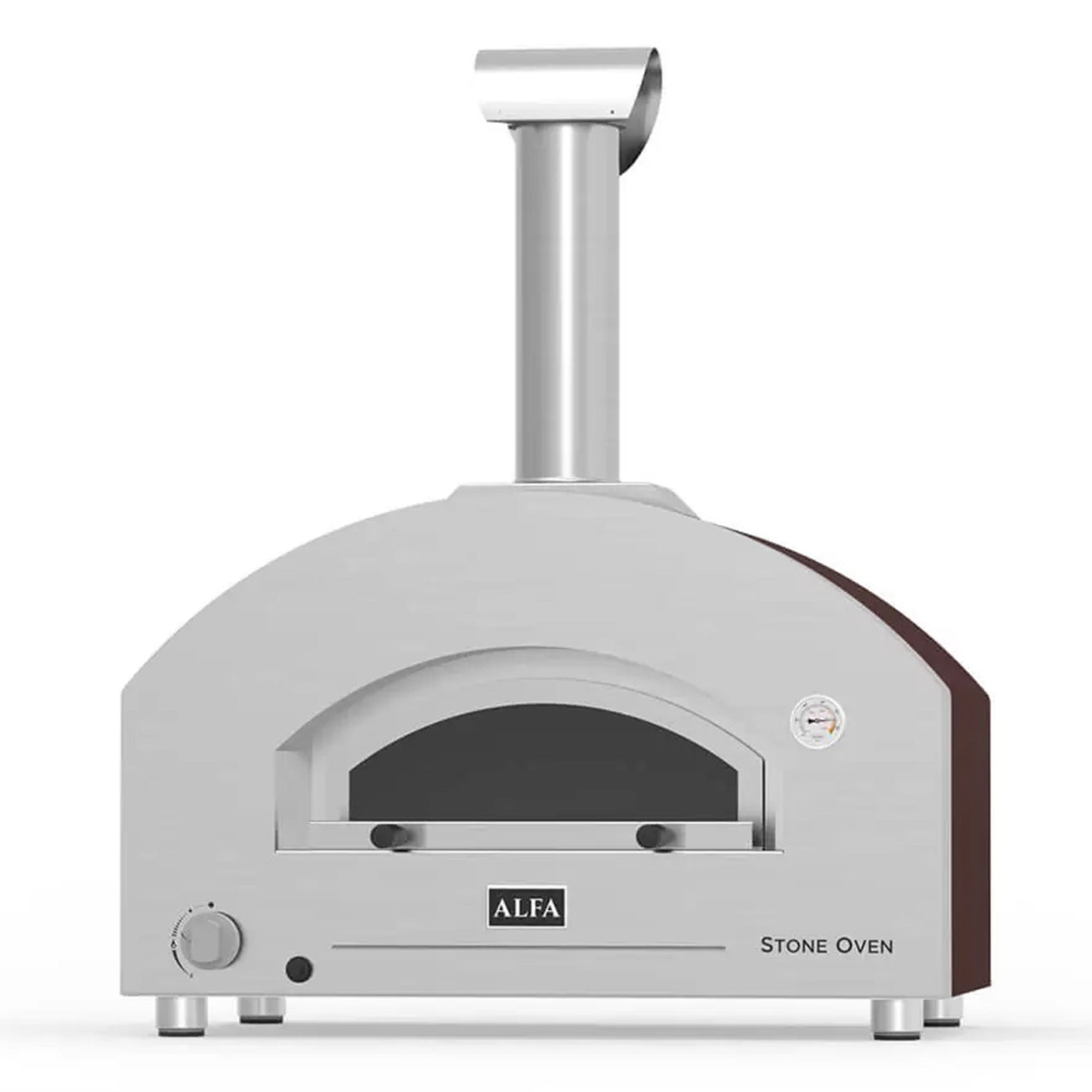 Forno a Gas GPL da Esterno 110x69,7x123 cm Alfa Stone Oven Copper