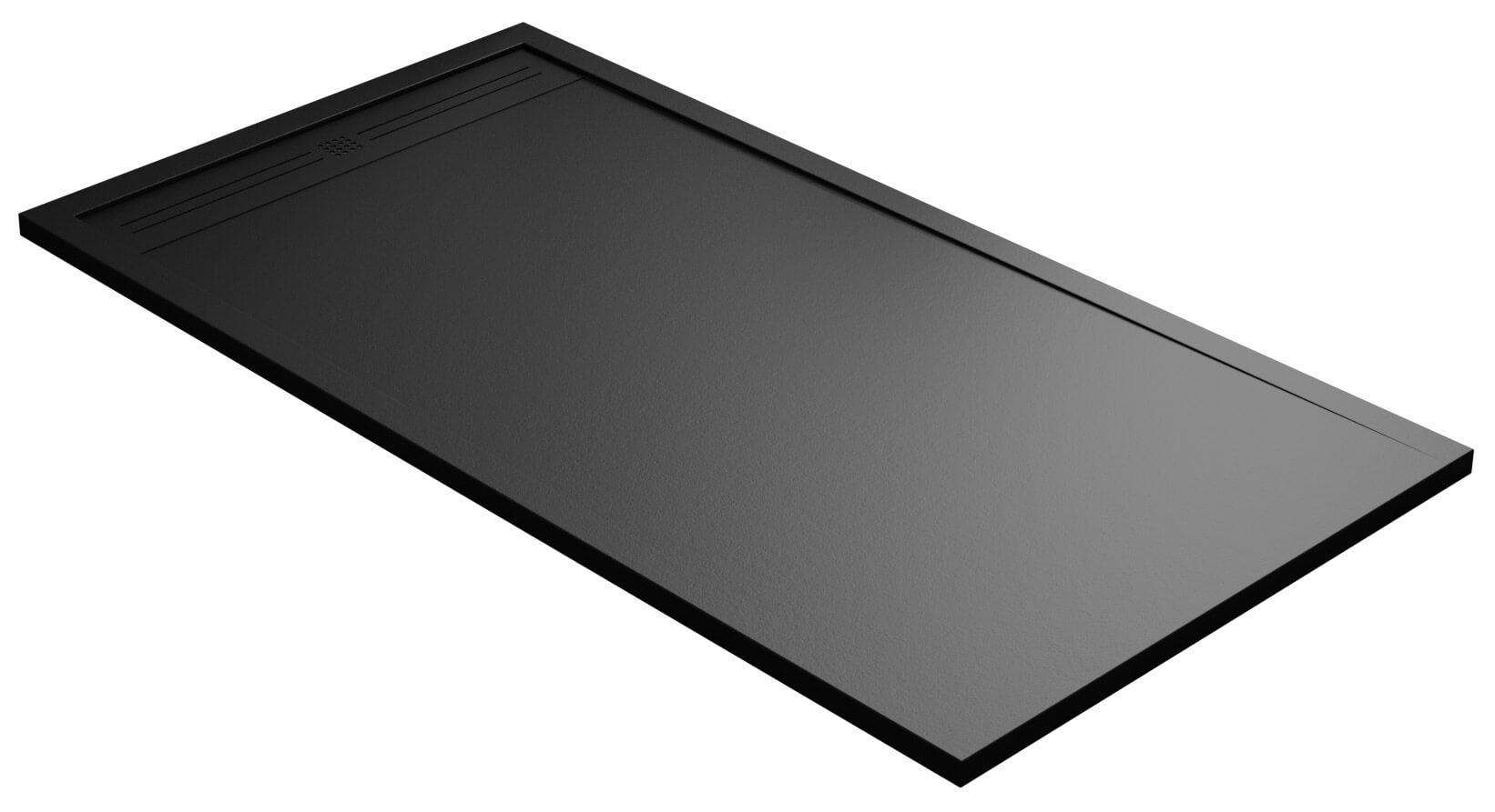 Piatto Doccia 80x170 cm in Pietra Bonussi Makalu Nero