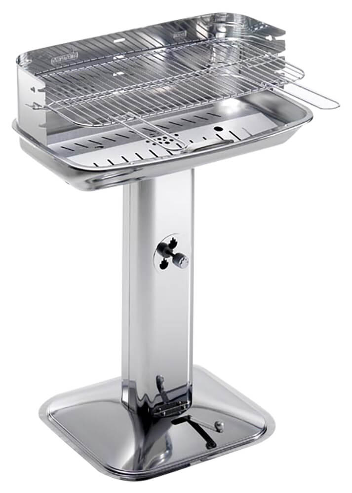 Image of Barbecue a Carbone Carbonella in Acciaio Inox Ompagrill 60-40 Venus/x Pro System